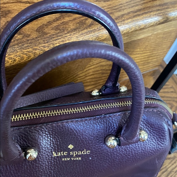 Kate Spade Deep Purple Satchel